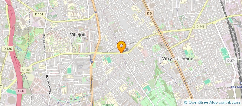 localisation de l'entreprise MONSIEUR DIDIER VACON à VITRY-SUR-SEINE
