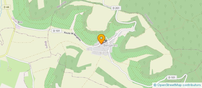 localisation de l'entreprise MONSIEUR DIDIER VALERE  BERGERES