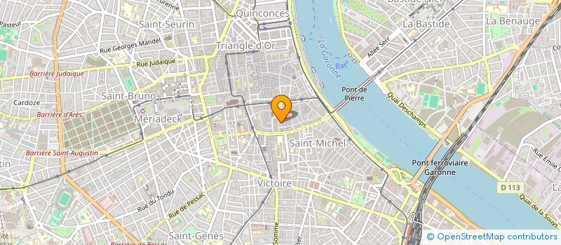 localisation de l'entreprise MONSIEUR DIDIER VALLE à BORDEAUX