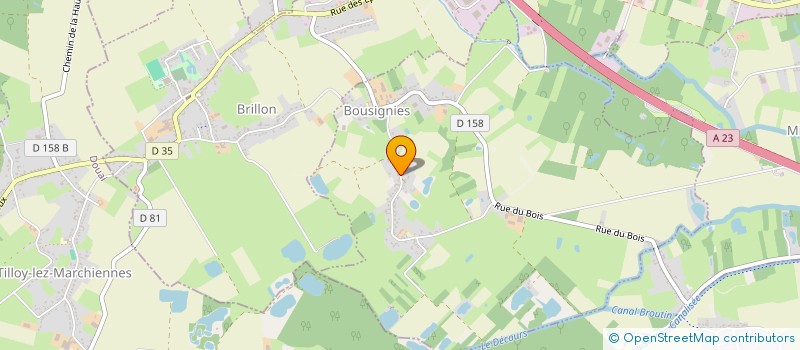 localisation de l'entreprise MONSIEUR DIDIER VAN POUCKE à BOUSIGNIES