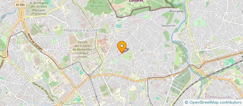 localisation de l'entreprise MONSIEUR DIDIER VANBELLE à MONTPELLIER