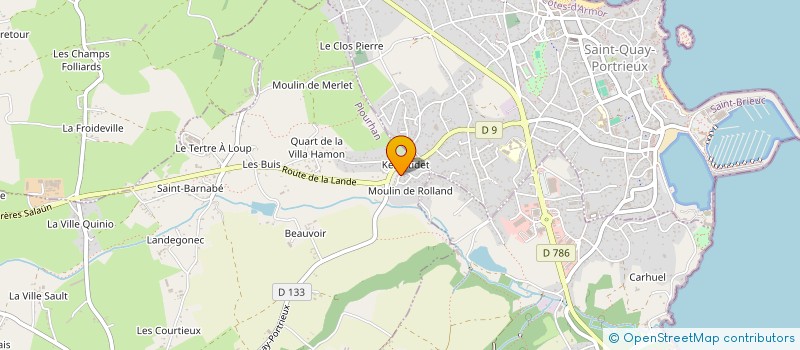 localisation de l'entreprise MONSIEUR DIDIER VANDEN ABEELE  PLOURHAN