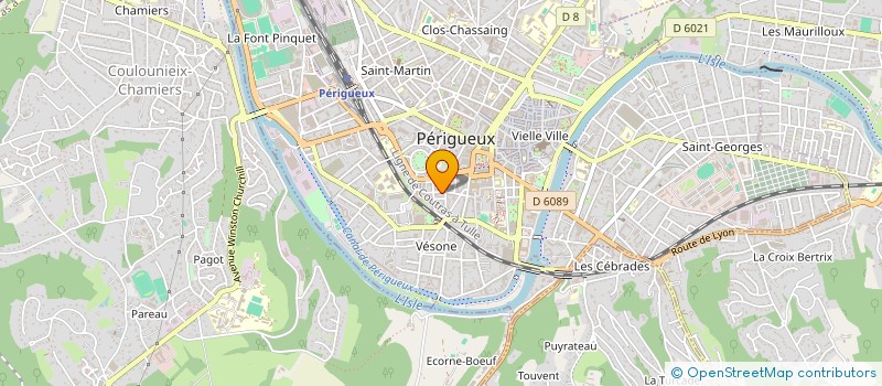 localisation de l'entreprise MONSIEUR DIDIER VANDEN BROECK  PERIGUEUX