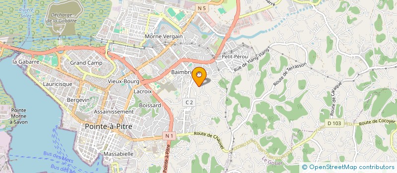 localisation de l'entreprise MONSIEUR DIDIER VANDERSCHUEREN à LES ABYMES
