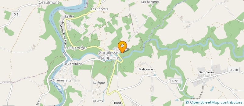 localisation de l'entreprise MONSIEUR DIDIER VANEPH à GARGILESSE-DAMPIERRE