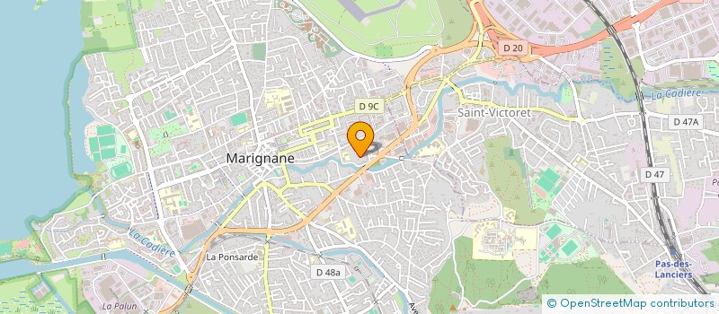 localisation de l'entreprise MONSIEUR DIDIER VASSON  MARIGNANE