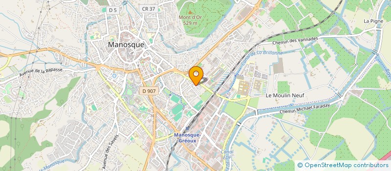 localisation de l'entreprise MONSIEUR DIDIER VAULTIER à MANOSQUE