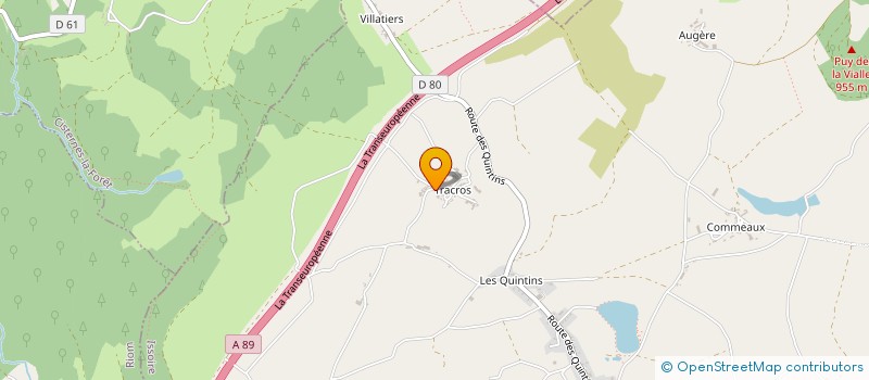 localisation de l'entreprise MONSIEUR DIDIER VAZEILLE à GELLES