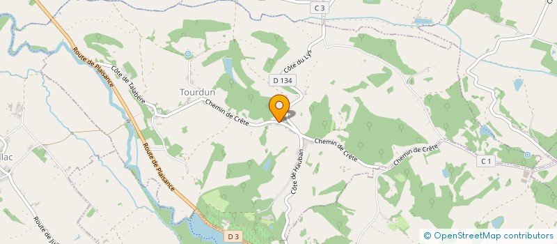 localisation de l'entreprise MONSIEUR DIDIER VERDIER  TOURDUN