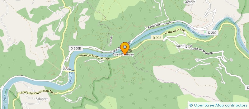 localisation de l'entreprise MONSIEUR DIDIER VERGNES  REQUISTA