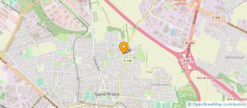 localisation de l'entreprise MONSIEUR DIDIER VERMARE  SAINT-PRIEST