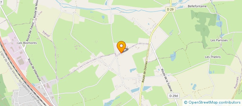 localisation de l'entreprise MONSIEUR DIDIER VERNISSE  AVERMES