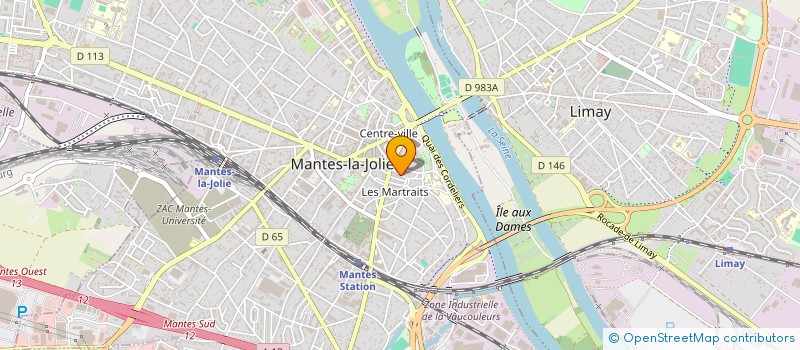 localisation de l'entreprise MONSIEUR DIDIER VERRIERE  MANTES-LA-JOLIE