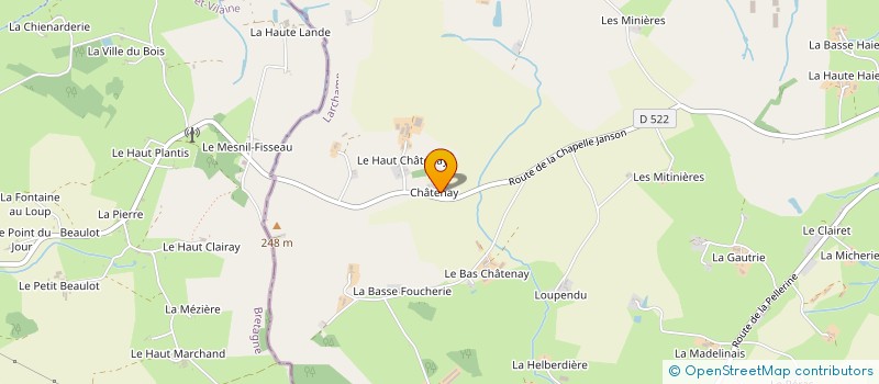 localisation de l'entreprise MONSIEUR DIDIER VERSABEAU  LARCHAMP