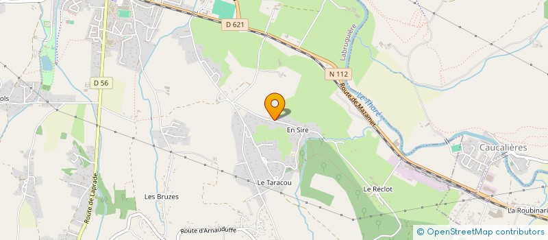 localisation de l'entreprise MONSIEUR DIDIER VESINS  LABRUGUIERE