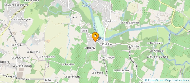 localisation de l'entreprise MONSIEUR DIDIER VEZIN à VERTOU