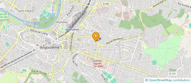 localisation de l'entreprise MONSIEUR DIDIER VIAL  ANGOULEME