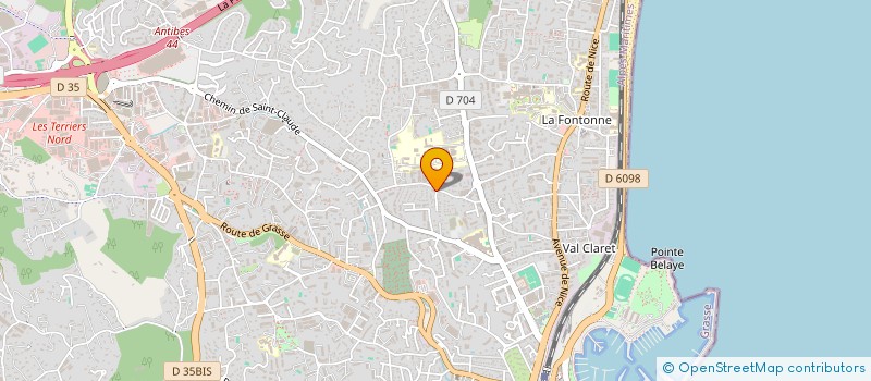 localisation de l'entreprise MONSIEUR DIDIER VIGIER à ANTIBES