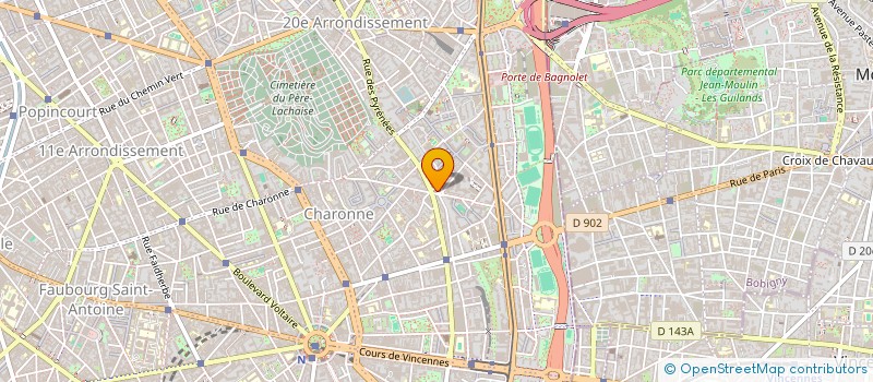 localisation de l'entreprise MONSIEUR DIDIER VIGNERON  PARIS