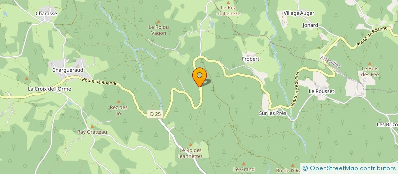 localisation de l'entreprise MONSIEUR DIDIER VIGNET  LAPRUGNE