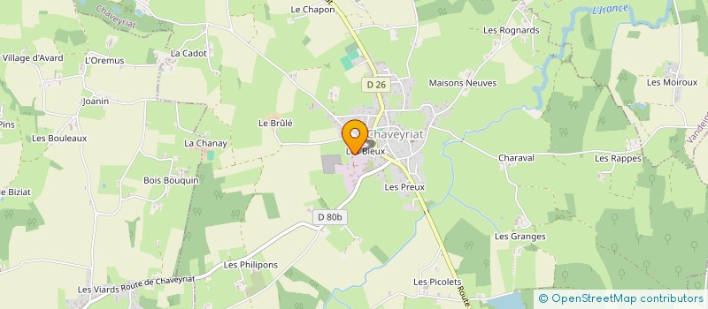 localisation de l'entreprise MONSIEUR DIDIER VIGNET à CHAVEYRIAT