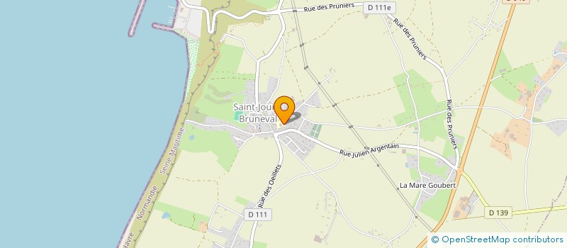 localisation de l'entreprise MONSIEUR DIDIER VILLAIN  VERGETOT