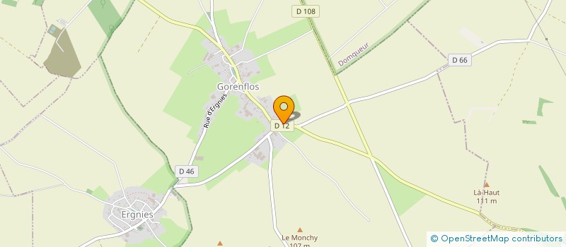 localisation de l'entreprise MONSIEUR DIDIER VILLAIN  GORENFLOS