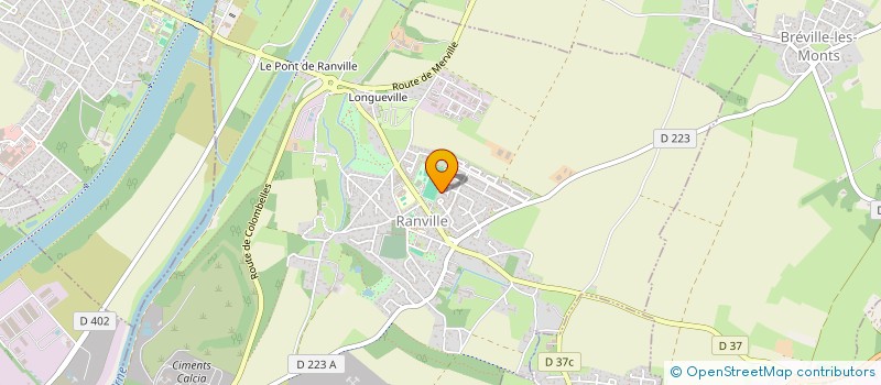 localisation de l'entreprise MONSIEUR DIDIER VINCENT  RANVILLE