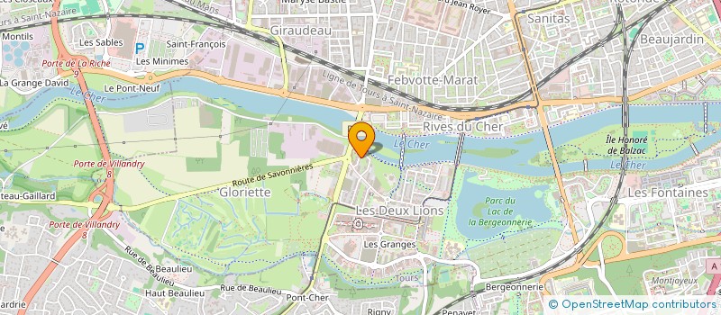 localisation de l'entreprise MONSIEUR DIDIER VITRE à TOURS