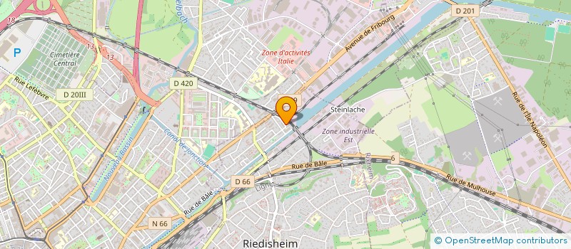 localisation de l'entreprise MONSIEUR DIDIER VOILLIOT  RIEDISHEIM