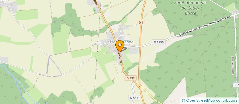 localisation de l'entreprise MONSIEUR DIDIER WAGNER  PIERREMANDE