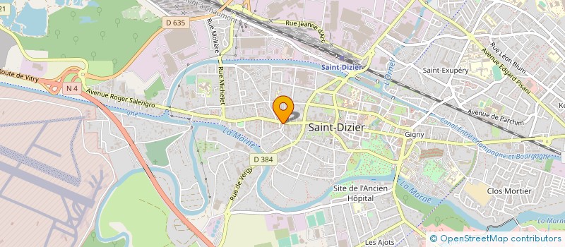 localisation de l'entreprise MONSIEUR DIDIER WALLOIS à SAINT-DIZIER