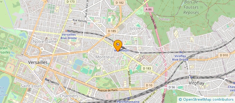 localisation de l'entreprise MONSIEUR DIDIER WILLEM à VERSAILLES