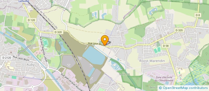 localisation de l'entreprise MONSIEUR DIDIER WROBLEWSKI  ROOST-WARENDIN