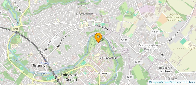 localisation de l'entreprise MONSIEUR DIDIER YVON à EPINAY-SOUS-SENART