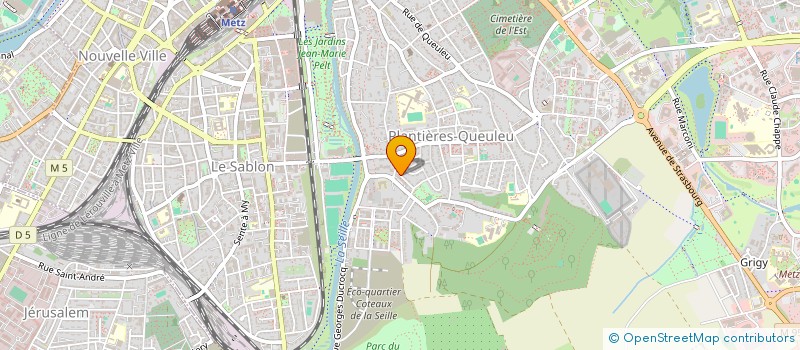 localisation de l'entreprise MONSIEUR DIDIER ZENARI  METZ