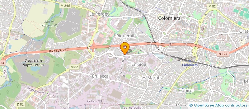 localisation de l'entreprise MONSIEUR DIDIER ZUNINO à COLOMIERS