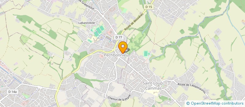 localisation de l'entreprise MONSIEUR DIDINE BOUDERROUAH  PECHBONNIEU