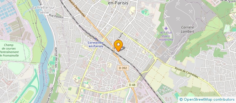 localisation de l'entreprise MONSIEUR DIDJANGO WETSHOLOLO à CORMEILLES-EN-PARISIS