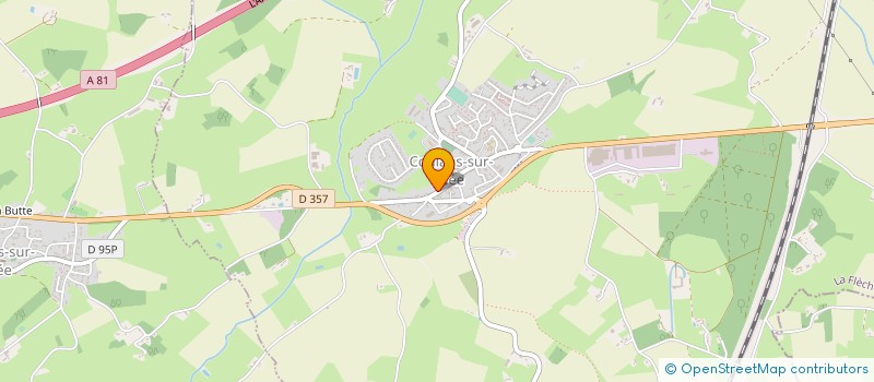 localisation de l'entreprise MONSIEUR DIDRIK BOUTEILLER  COULANS-SUR-GEE