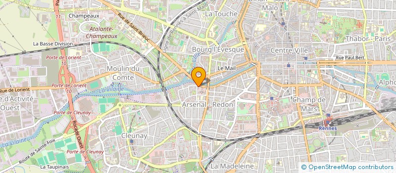 localisation de l'entreprise MONSIEUR DIEDERICK ENGELBRECHT  RENNES