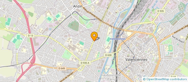localisation de l'entreprise MONSIEUR DIEGO AMIEL à VALENCIENNES
