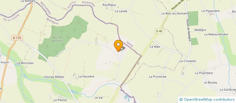 localisation de l'entreprise MONSIEUR DIEGO BARBIER DU MANS DE CHALAIS  VAL-COUESNON