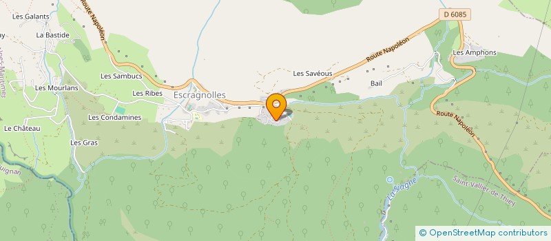 localisation de l'entreprise MONSIEUR DIEGO BASSI  ESCRAGNOLLES