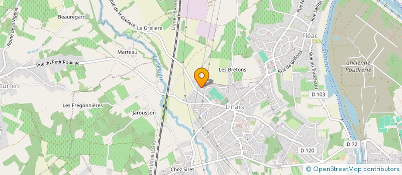 localisation de l'entreprise MONSIEUR DIEGO BAURREAU à LINARS