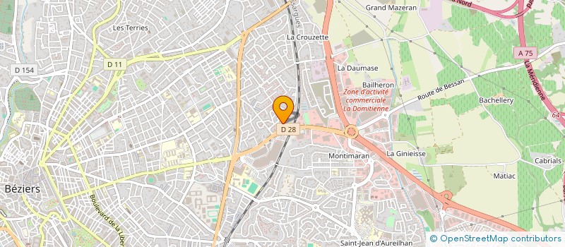localisation de l'entreprise MONSIEUR DIEGO CAMACHO à BEZIERS