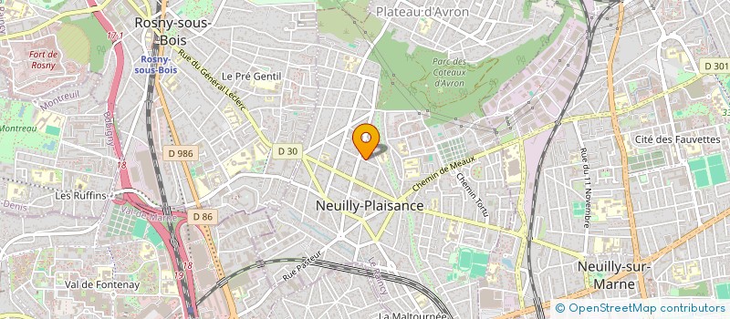 localisation de l'entreprise MONSIEUR DIEGO CAMILO SOLIZ TERRAZAS à NEUILLY-PLAISANCE