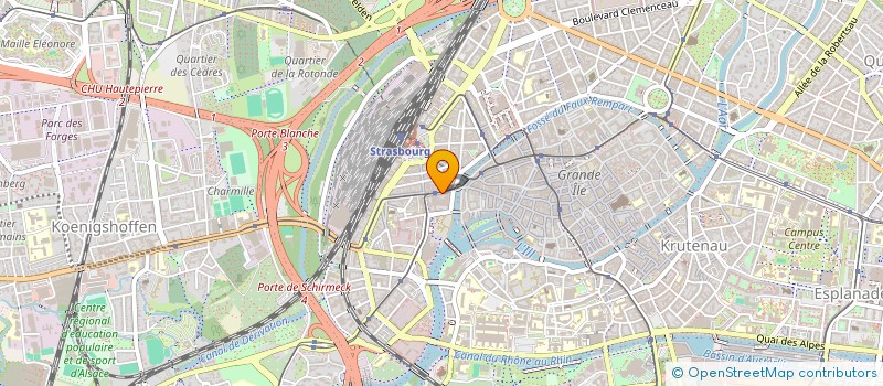 localisation de l'entreprise MONSIEUR DIEGO CANO MARTIN  STRASBOURG