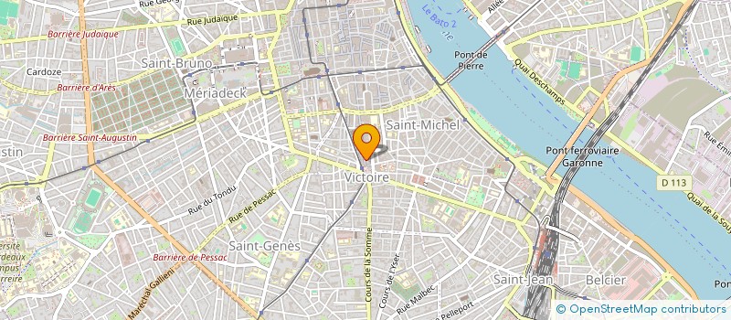 localisation de l'entreprise MONSIEUR DIEGO CAPARROS  BORDEAUX