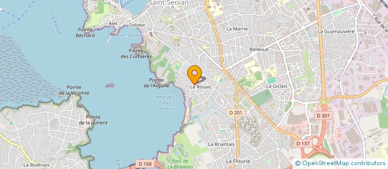 localisation de l'entreprise MONSIEUR DIEGO CARPENTIERI MUNOZ à SAINT-MALO